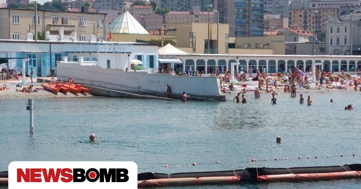 Αυτή είναι η παραλία όπου άνδρες και γυναίκες κολυμπούν με έναν τοίχο ανάμεσά τους