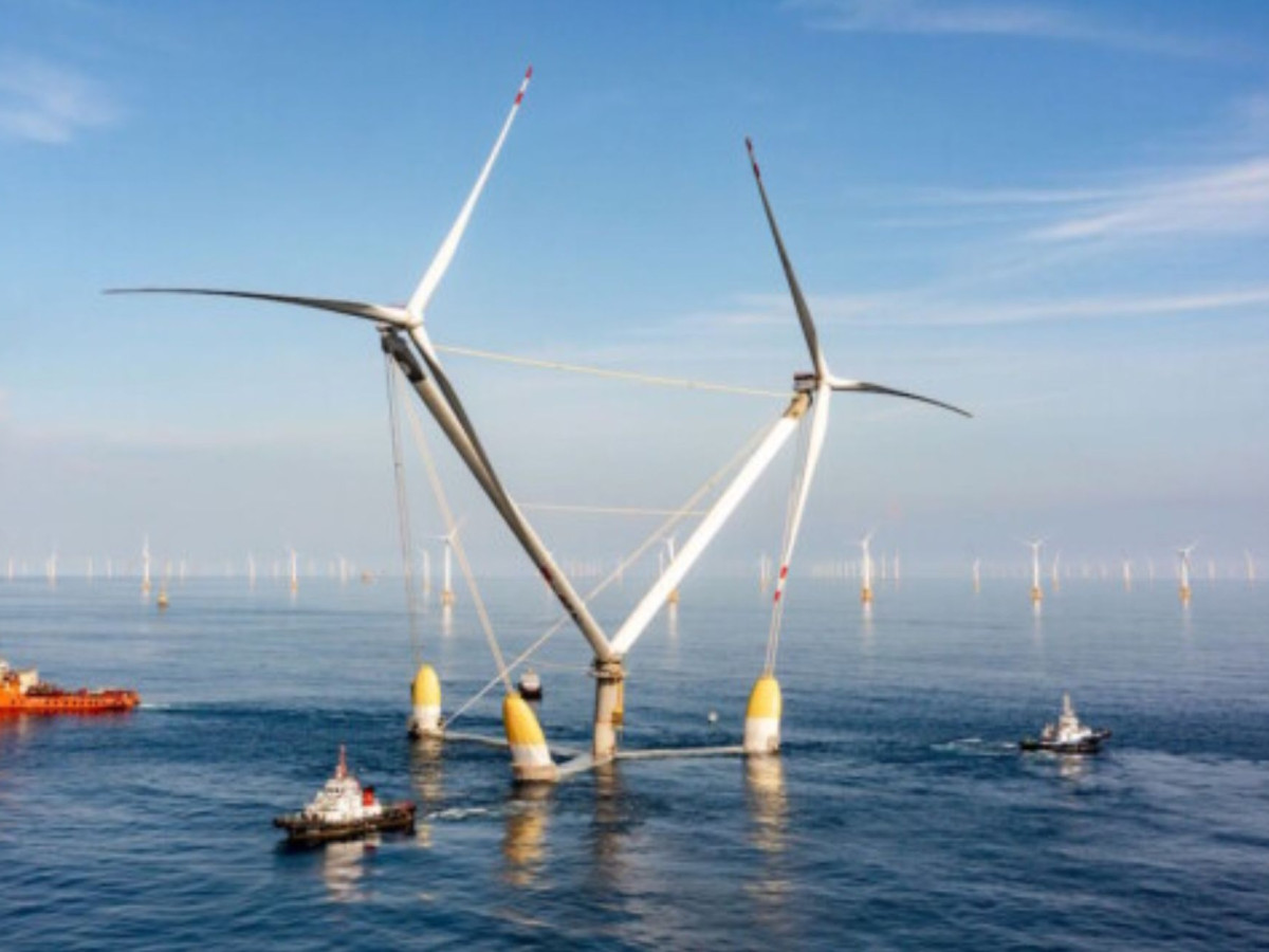 Offshore Rotor Sign China develops 50 MW twin-rotor wind turbine for offshore power | News ...