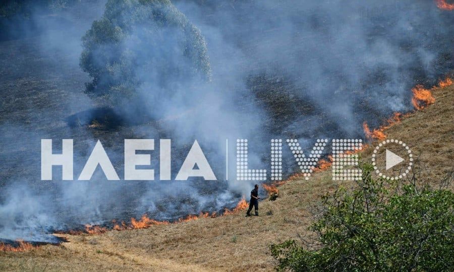 Υπό έλεγχο η φωτιά στην Αρχαία Ολυμπία
