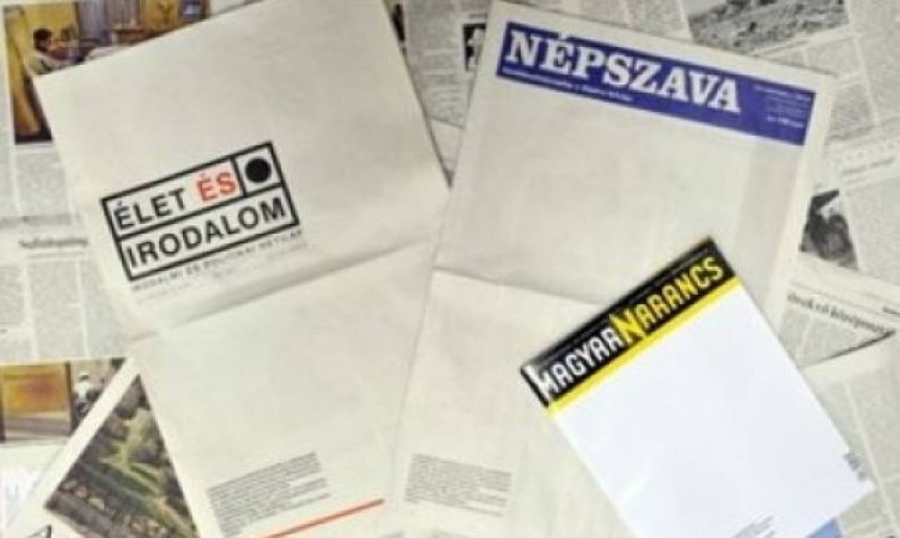 H ύφεση στην ελληνική οικονομία στις εφημερίδες