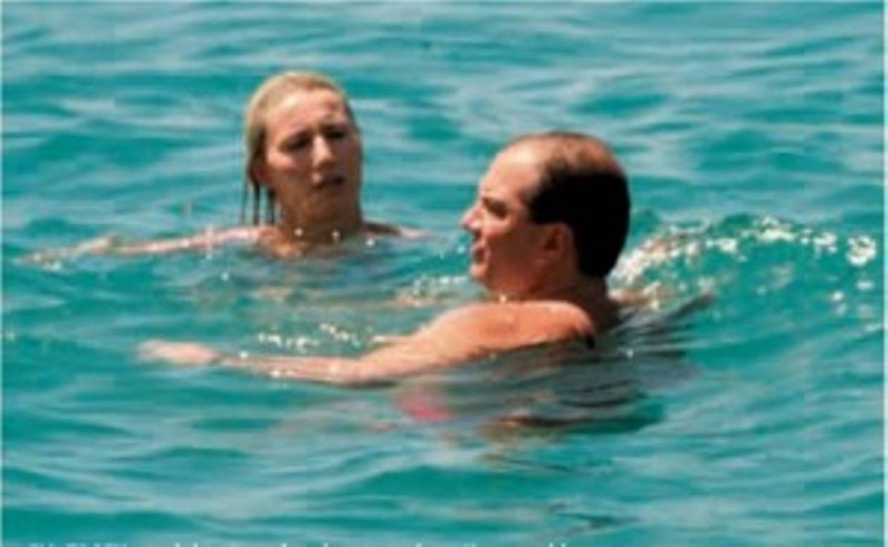 Διακοπές στη Ρόδο ο Κ. Καραμανλής
