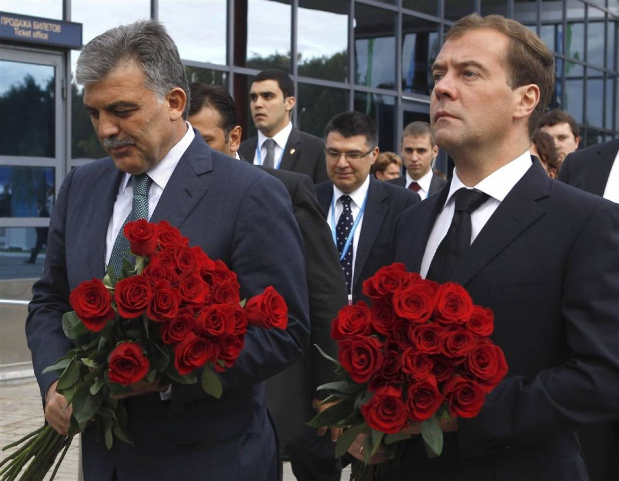 Ρωσία: Στον τόπο της τραγωδίας ο Γκιουλ