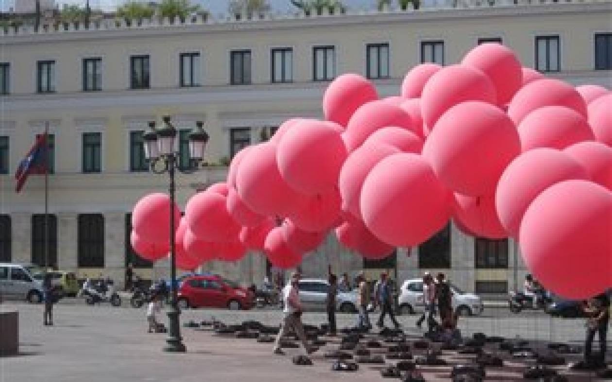 Βανδαλισμός έργου τέχνης στην Αθήνα