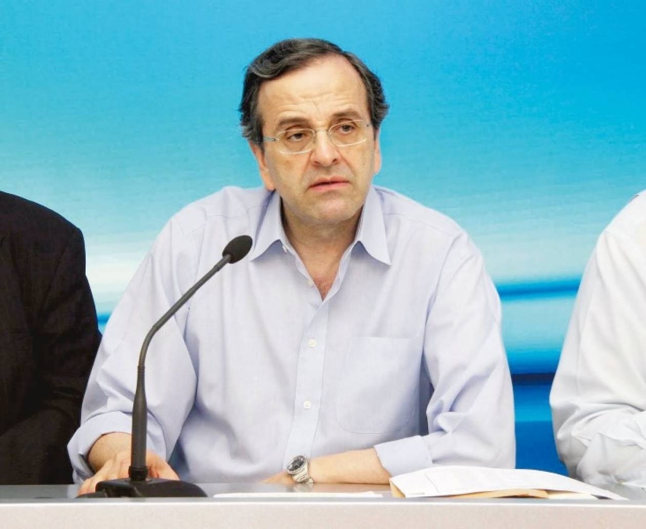 Οι όροι Σαμαρά για μεταβατική κυβέρνηση