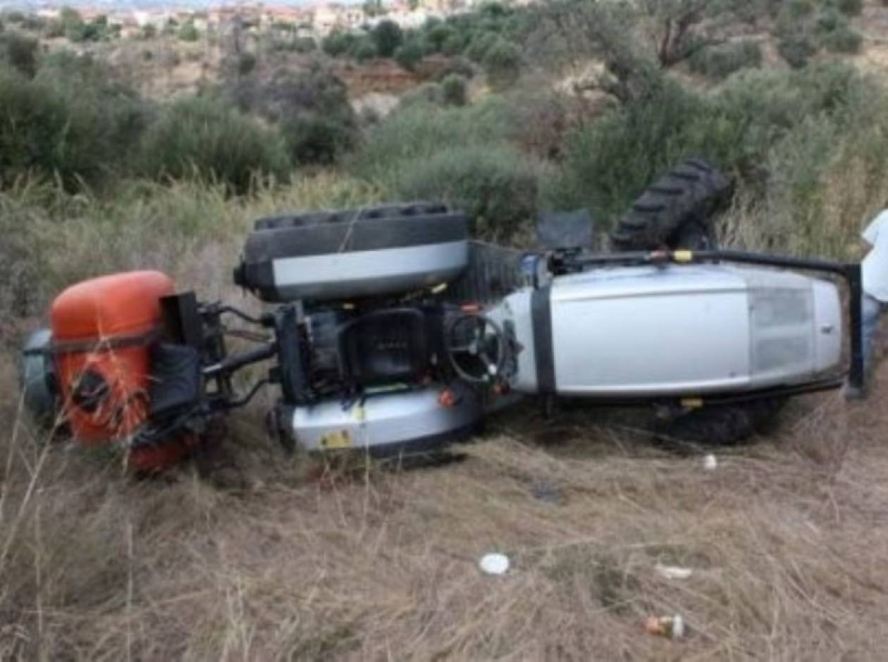 Καταπλακώθηκε από το τρακτέρ του