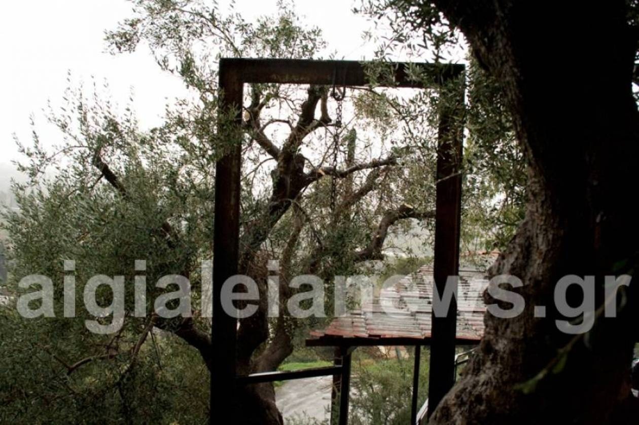 «Φτερά» έκανε καμπάνα σε ξωκλήσι στο Αίγιο