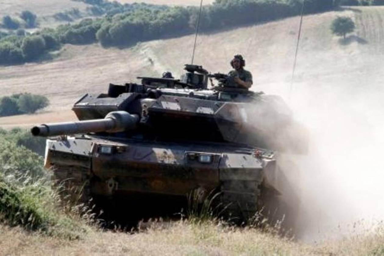 Σοβαρός τραυματισμός Λοχία από άρμα μάχης