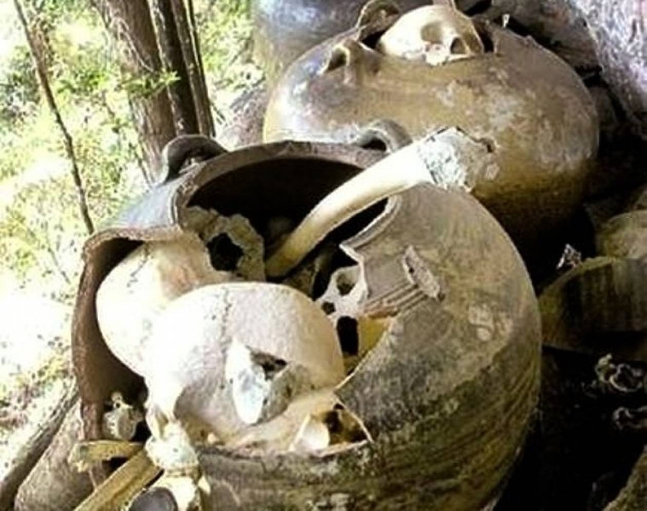 Περίεργα ταφικά έθιμα άγνωστης φυλής