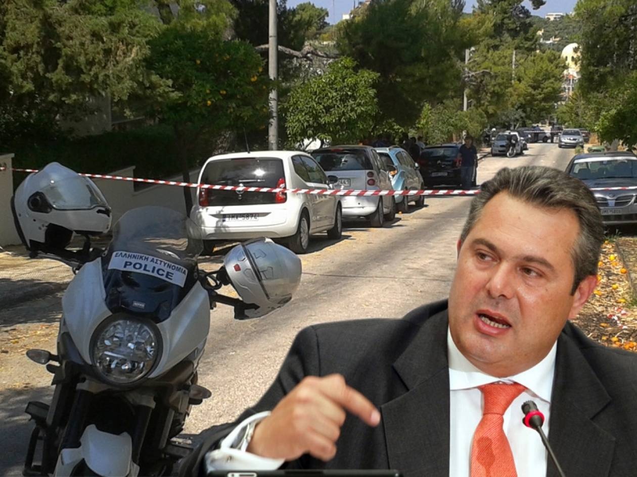 Έκρηξη κοντά στο σπίτι του Π. Καμμένου