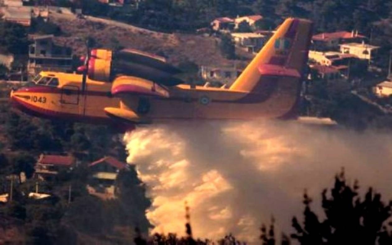 Υπό μερικό έλεγχο η πυρκαγιά στην Αχαΐα