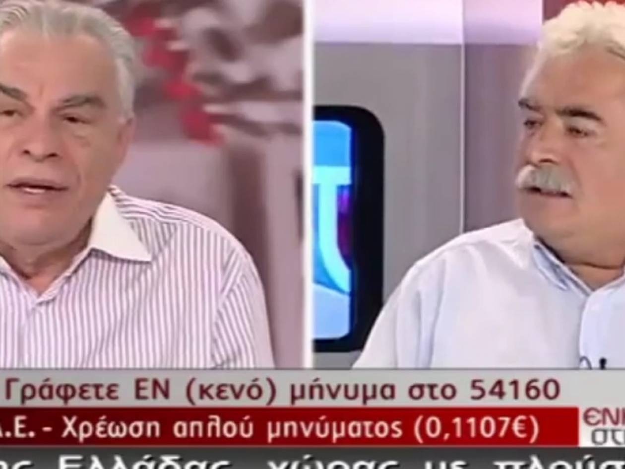 Καυγάς Γιακουμάτου - Κατσιώτη στον αέρα