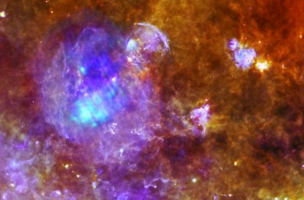 NASA: Ο «μωβ θάνατος» ενός αστεριού