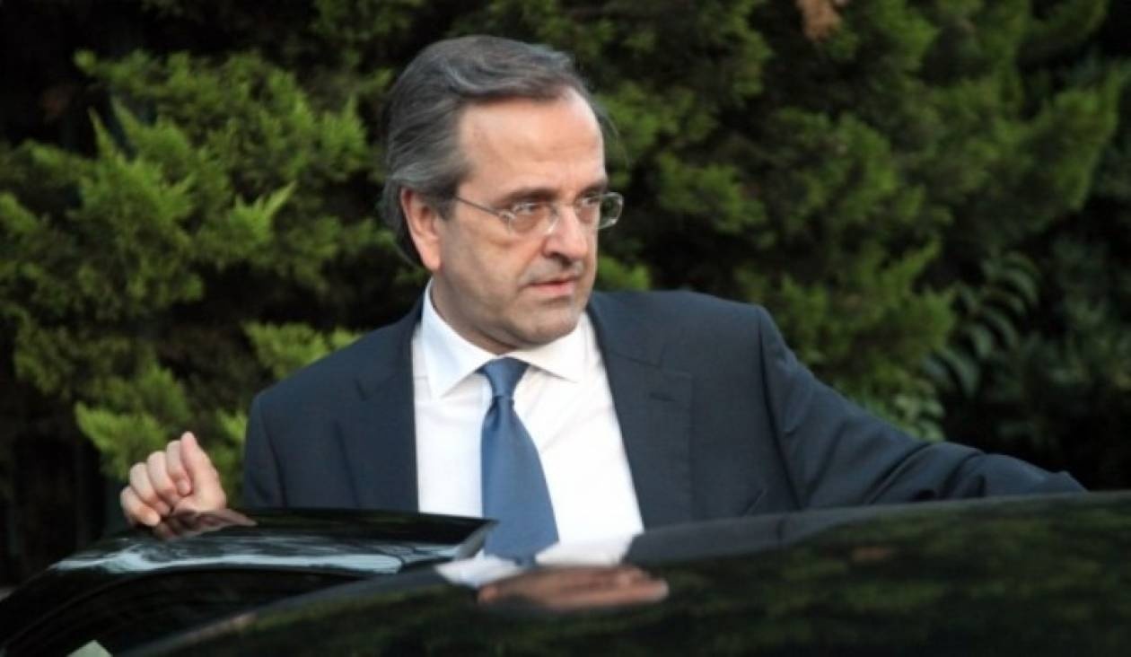 Συνάντηση Σαμαρά με τον πρόεδρο του ΔΗ.ΣΥ.