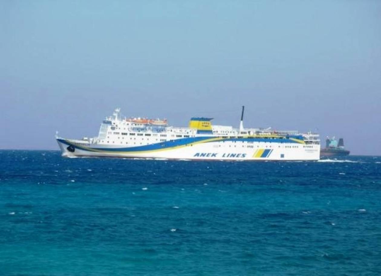 Δεν έδεσε το «Πρέβελης» στην Κάσο λόγω καιρού
