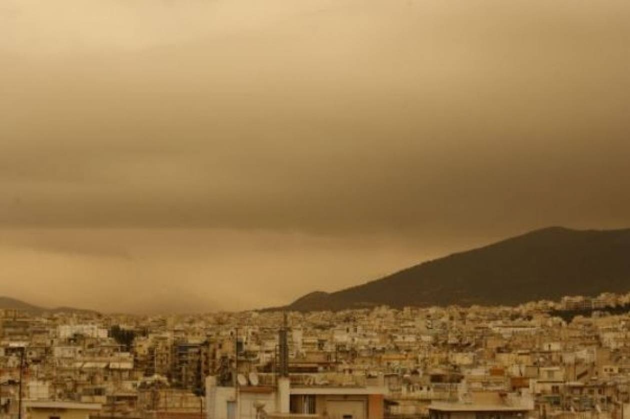 Στα «κόκκινα» η ρύπανση λόγω Σαχάρας