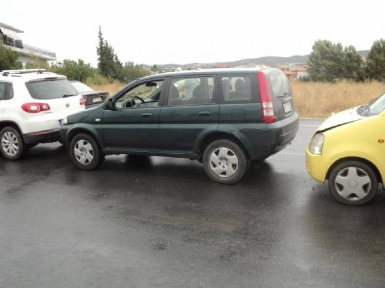 Τριπλή καραμπολα το πρωί στη Θεσσαλονίκη