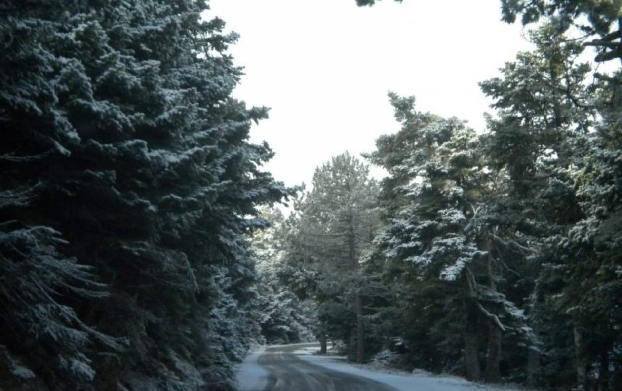Τσουχτερό το κρύο- Δείτε πού θα χιονίσει