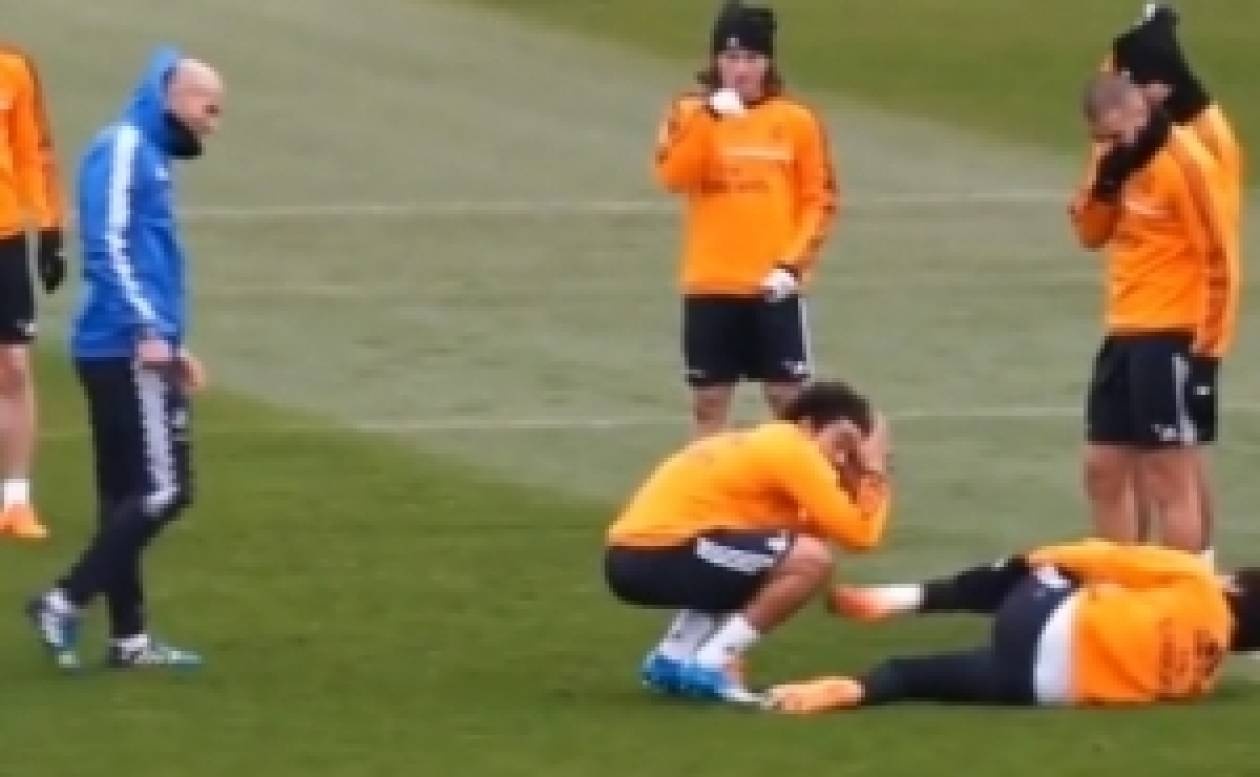 Ο Μαρσέλο τραυμάτισε τον Πέπε! (video)