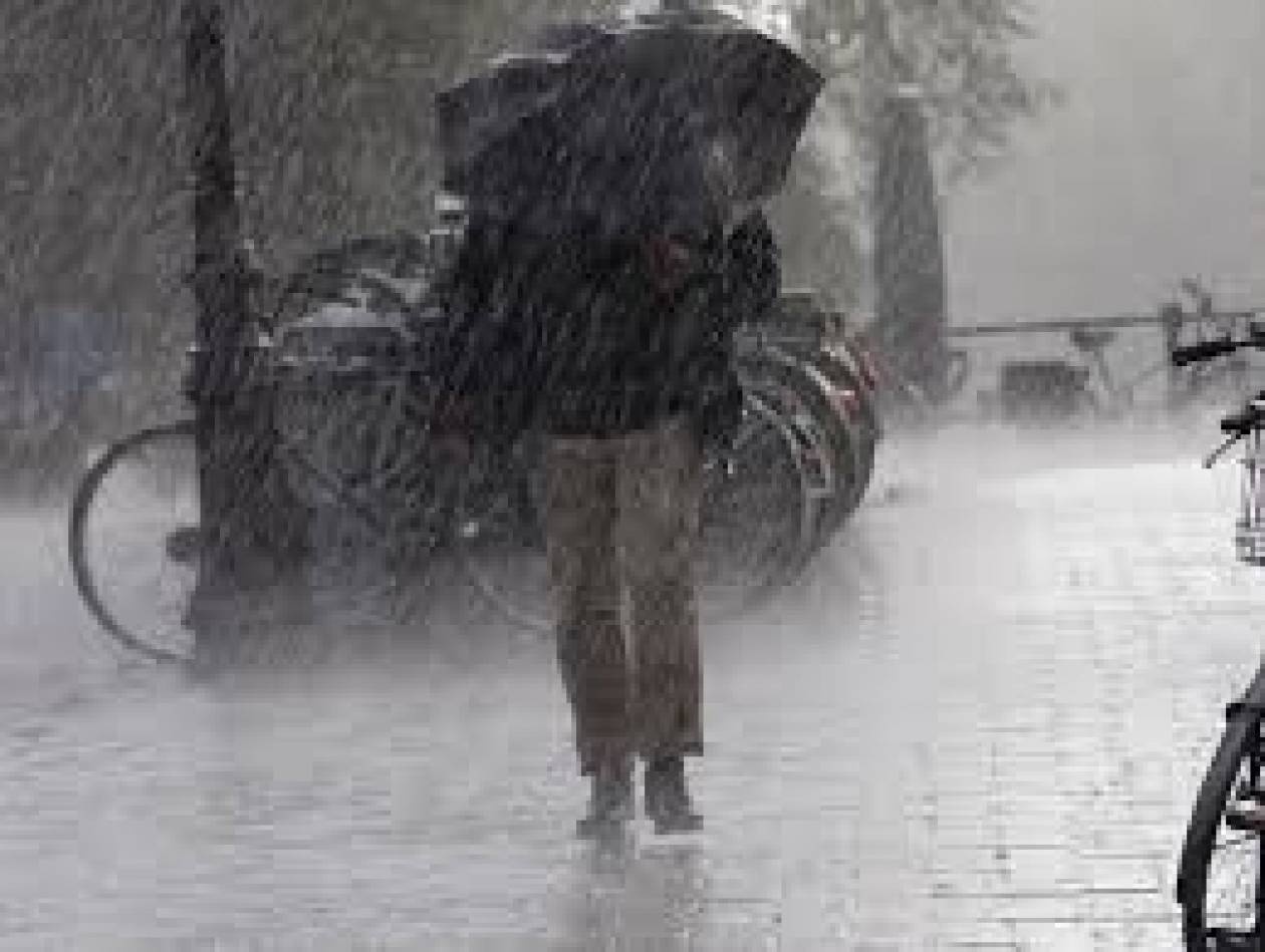 Thunderstorm and rain on Saturday
