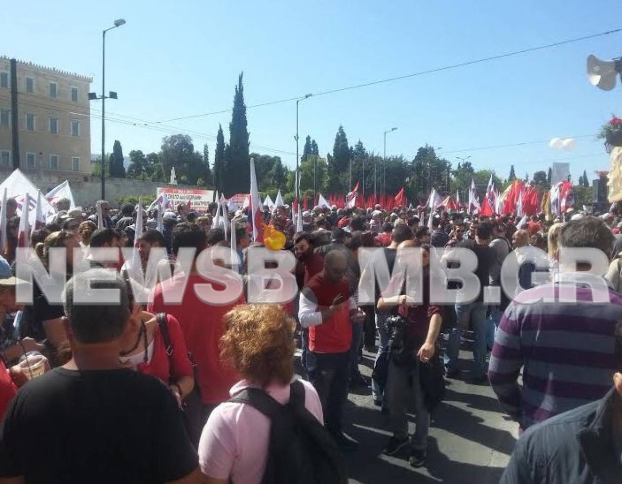 Ολοκληρώθηκε η συγκέντρωση του ΠΑΜΕ