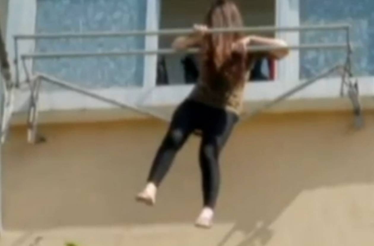 Διάσωση μεθυσμένης στο... παρά ένα (vid)