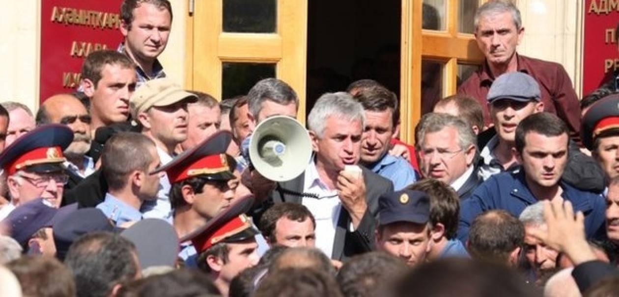 Συνεχίζονται οι εντάσεις στην Αμπχαζία