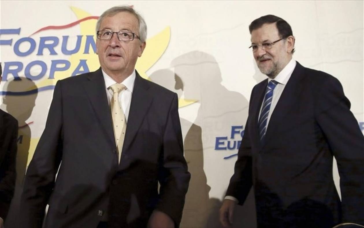 Στήριξη Γιούνκερ από τον Ραχόι