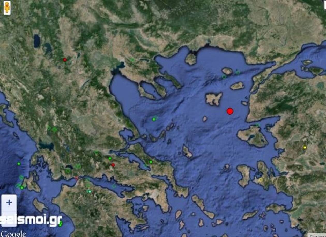Σεισμός 4 Ρίχτερ στην Λήμνο