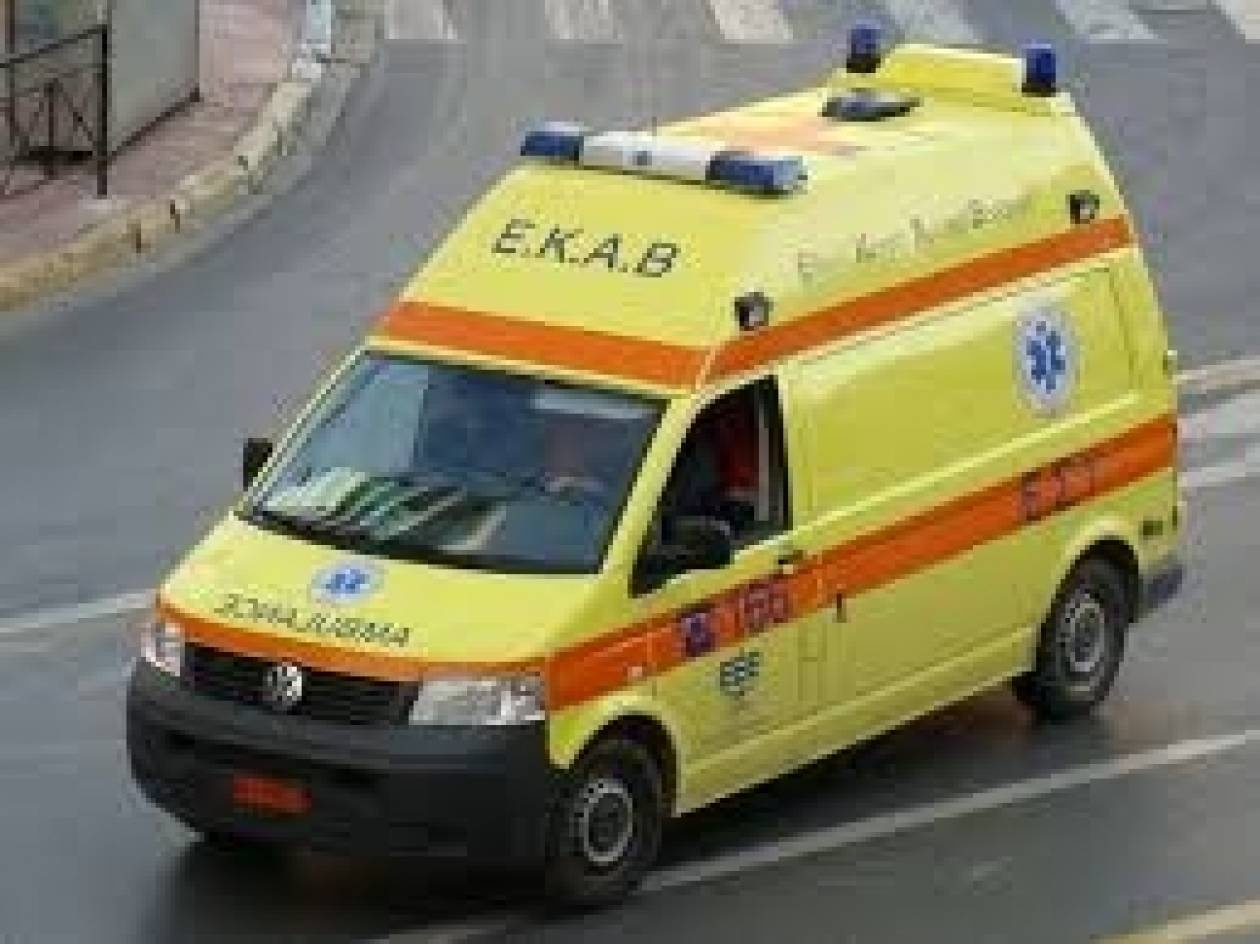 Καραμπόλα με περιπολικό στην Εγνατία Οδό