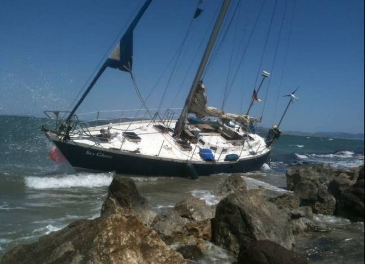 Προσάραξη ιστιοφόρου σκάφους στη Σκόπελο