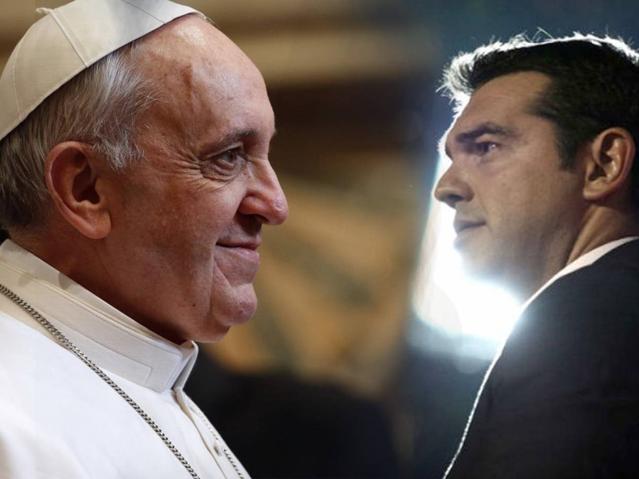 Ο πάπας Φραγκίσκος υποδέχεται τον Αλ. Τσίπρα