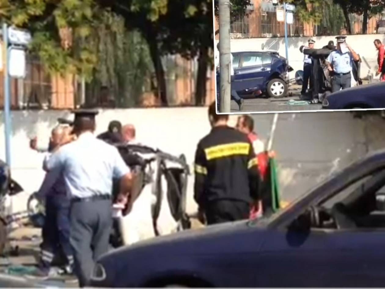 Θανατηφόρο τροχαίο στην Πέτρου Ράλλη (vid)