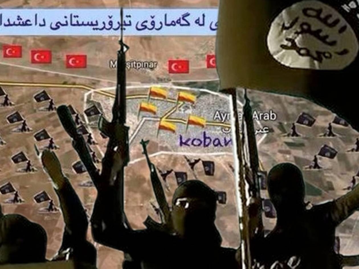 Η πόλη Κομπάνι «ζορίζει» τους τζιχαντιστές