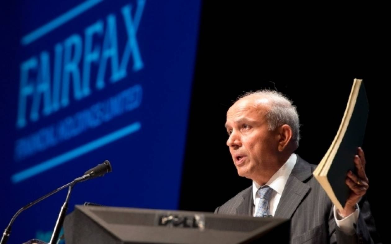 Επενδύει σε ασφαλιστικές της Ευρώπης η Fairfax