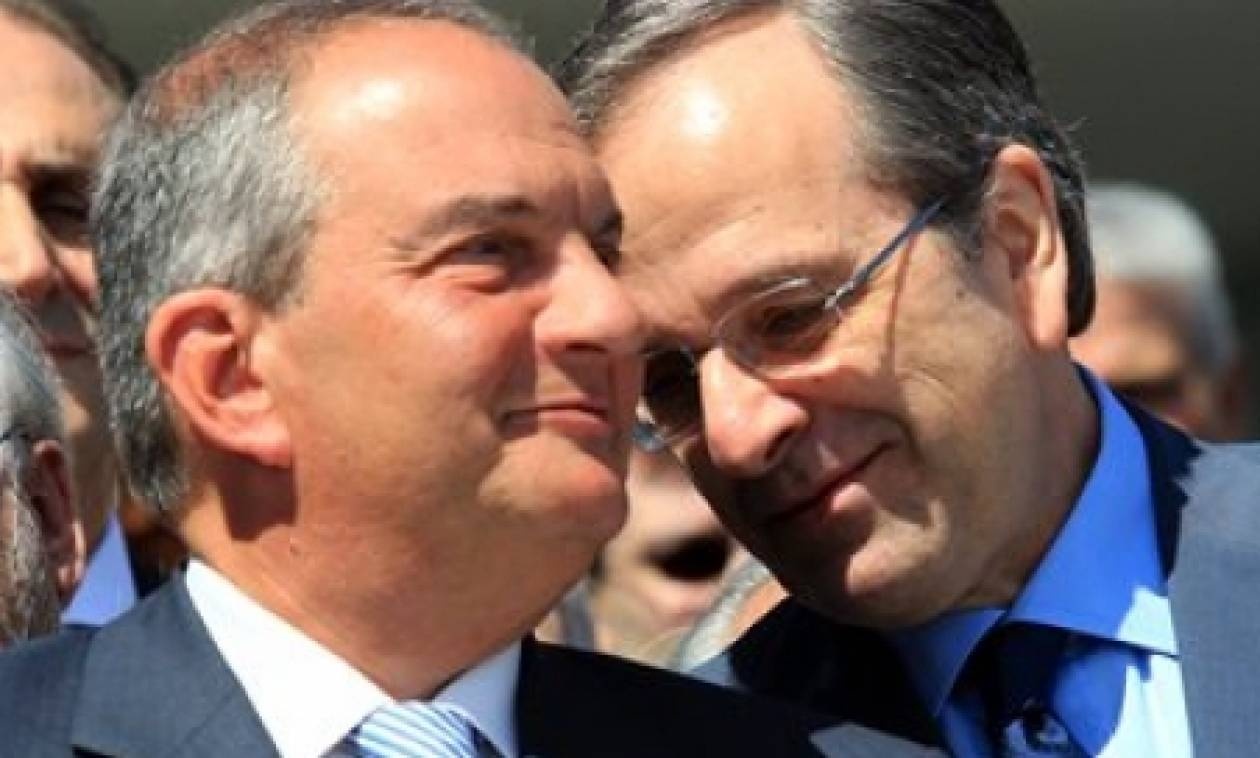 Συνάντηση Σαμαρά - Καραμανλή