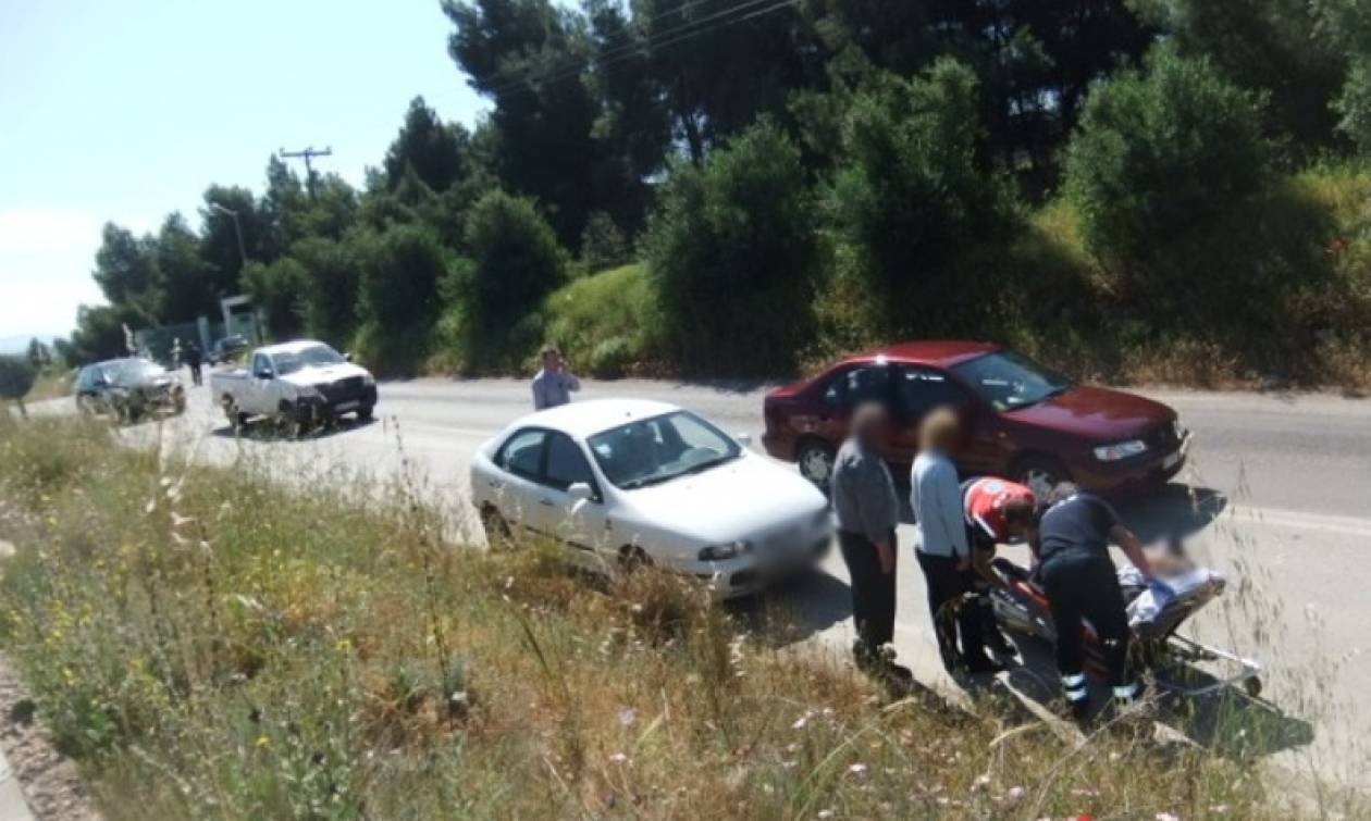 Λαμία: Παράσυρση πεζού από αυτοκίνητο