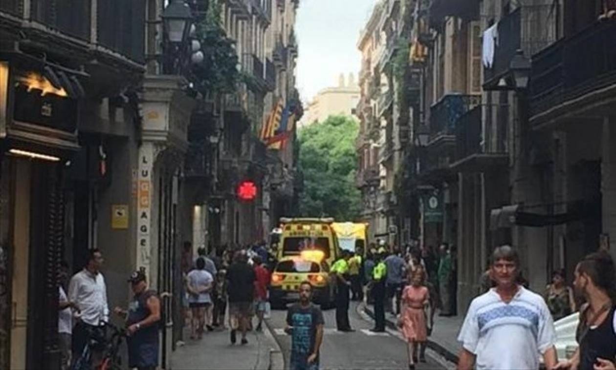 Πυροβολισμοί στο κέντρο της Βαρκελώνης