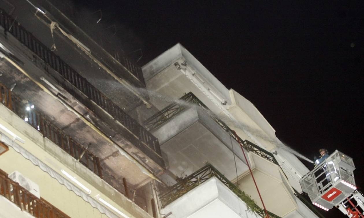 Στις φλόγες διαμέρισμα στο Χαλάνδρι