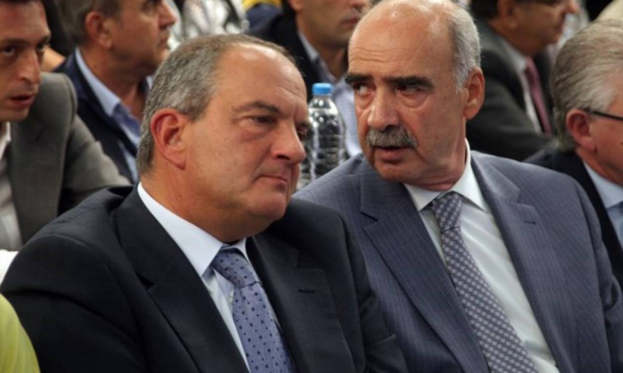 Συνάντηση Μεϊμαράκη με Κώστα Καραμανλή