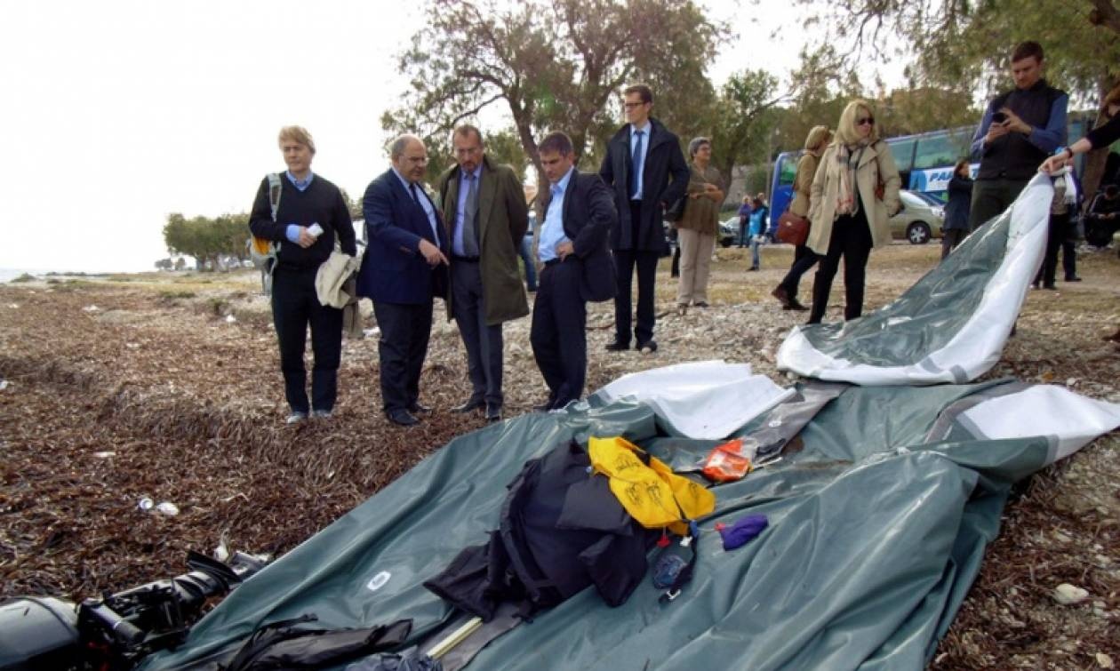 Στη Λέσβο οι πρέσβεις των 28 της Ε.Ε.