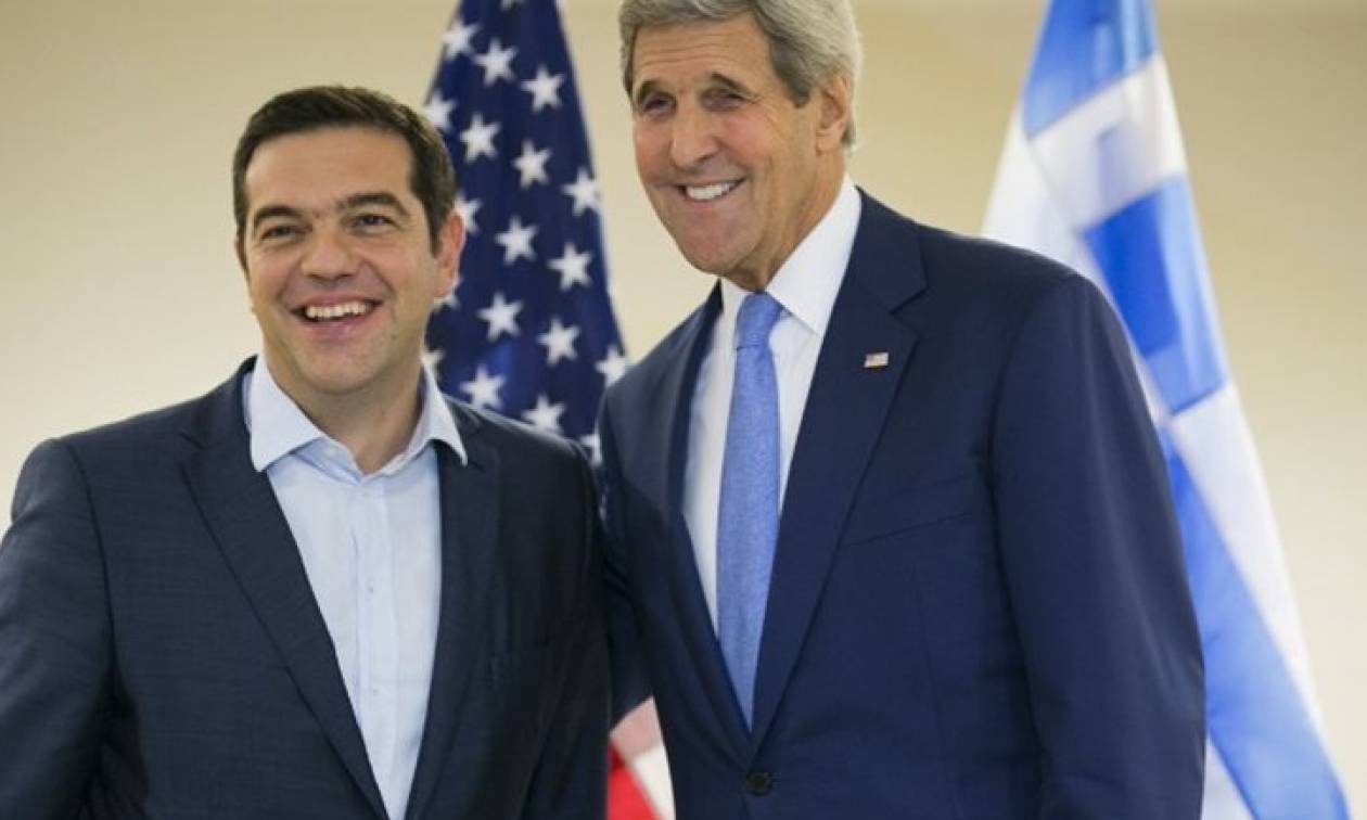 Συνάντηση Τσίπρα με τον Κέρι