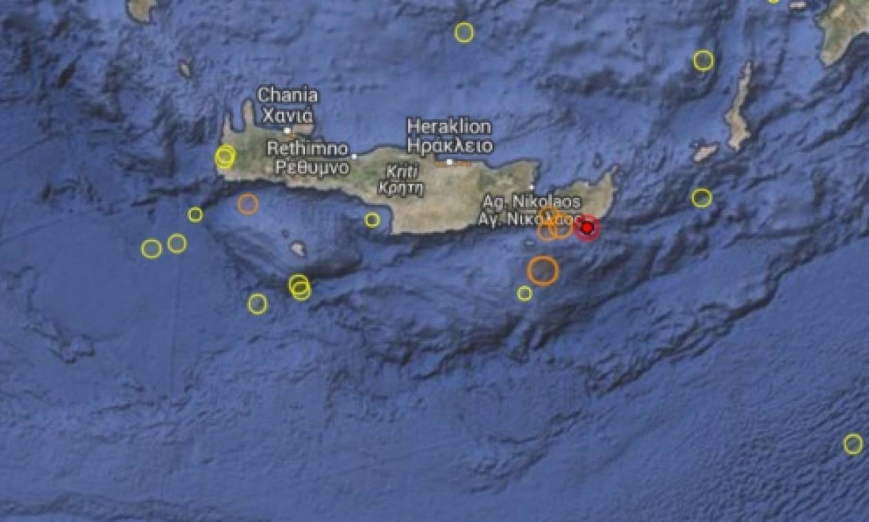 Σεισμός στην Κρήτη
