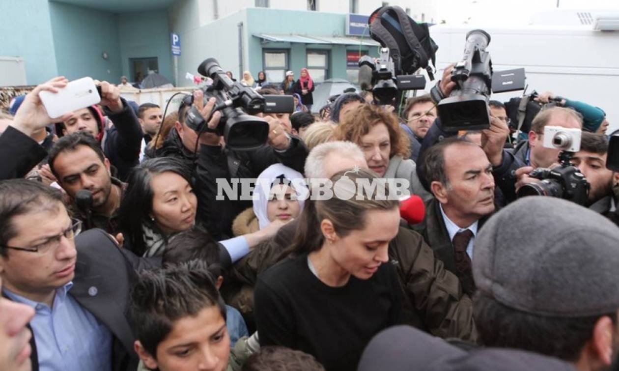 Στη Λέσβο σήμερα η Αντζελίνα Τζολί
