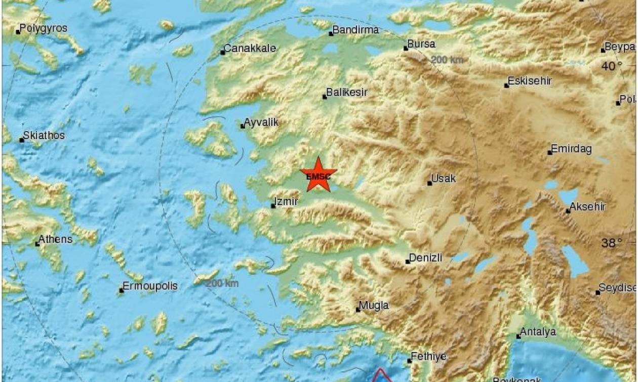 Σεισμός στην Τουρκία