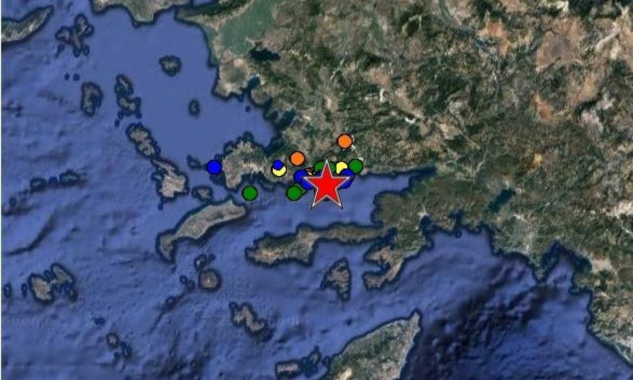 Σεισμός κοντά στην Κω