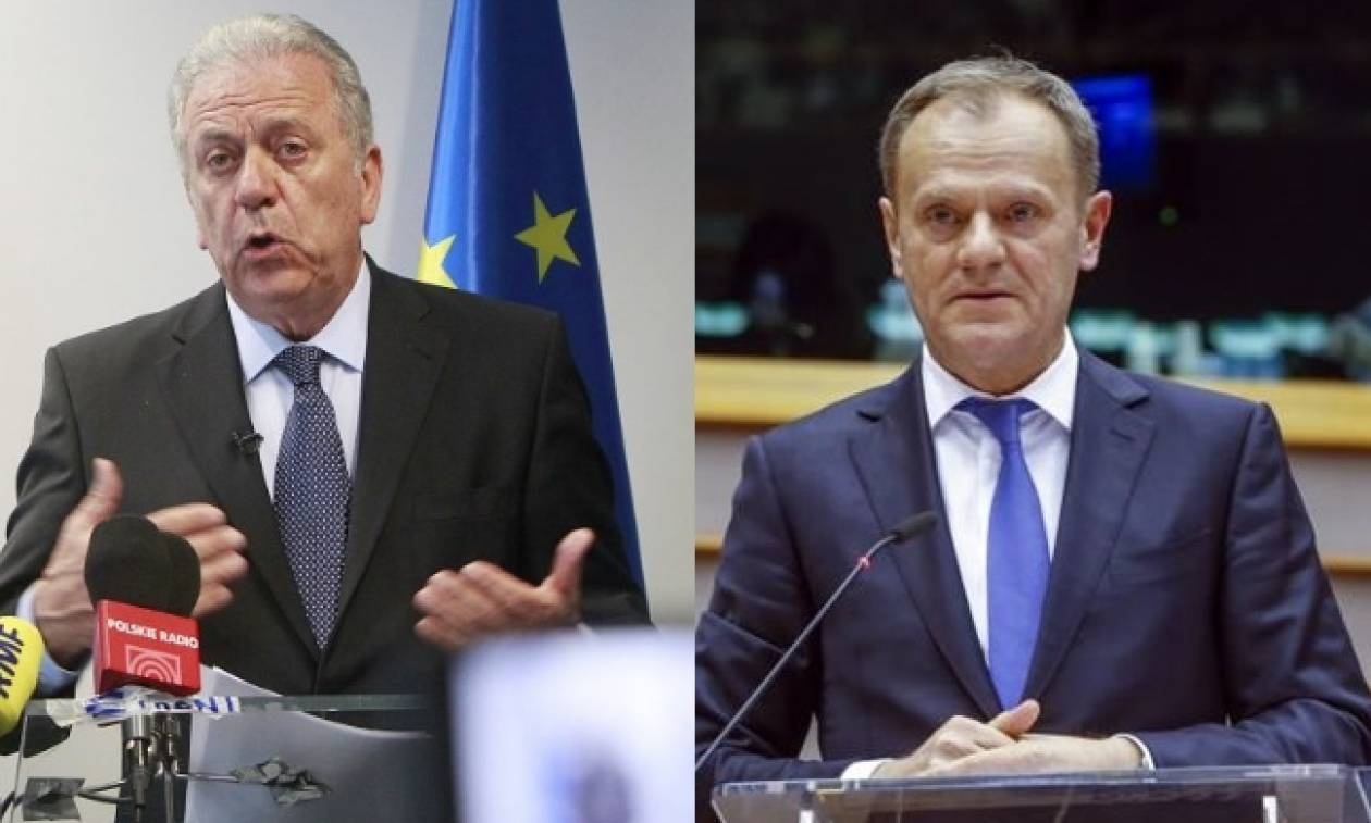 Έξαλλος ο Αβραμόπουλος με την πρόταση Τουσκ για το προσφυγικό