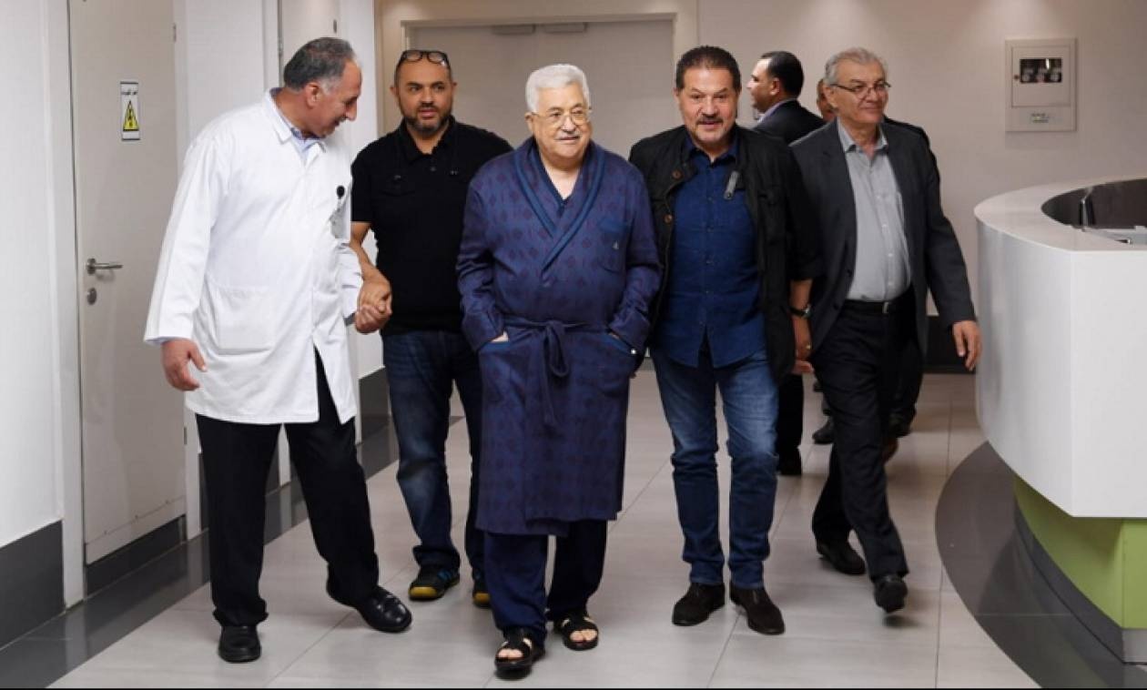 Από πνευμονία πάσχει ο Μαχμούντ Αμπάς