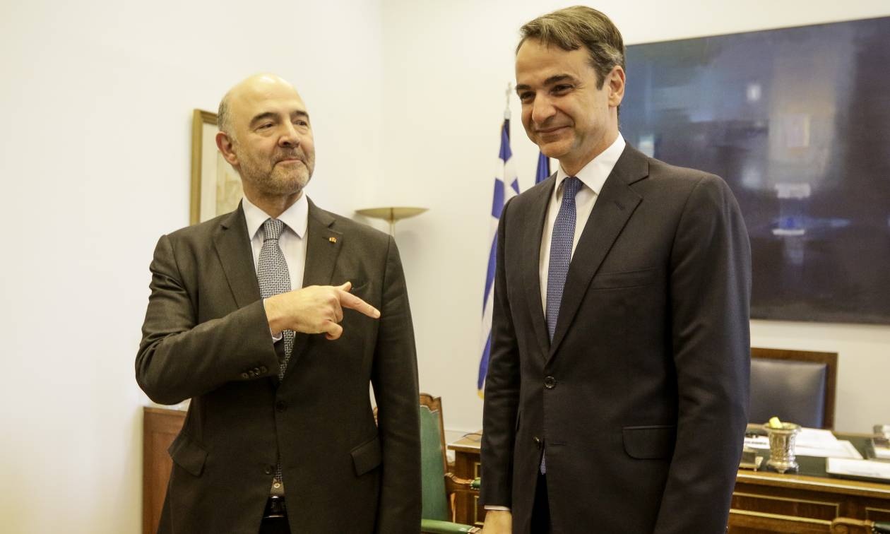 Σκληρή απάντηση Μοσκοβισί σε Μητσοτάκη για το «4ο μνημόνιο»: Να προσέχει τι λέει