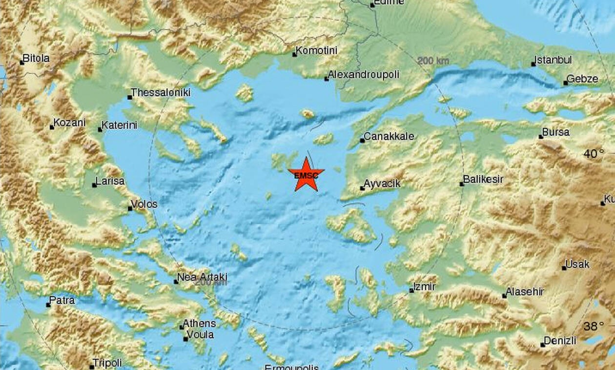 Σεισμός κοντά στη Λήμνο (pics)