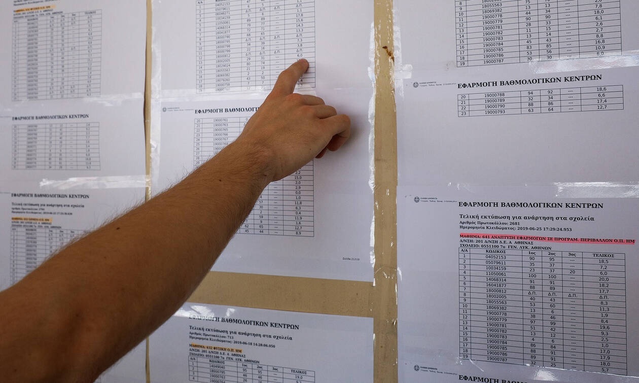 Βάσεις 2019: LIVE αποτελέσματα - Συνεχής ενημέρωση
